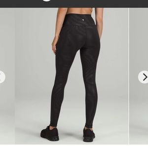 Lululemon WUNDER TRAIN HIGH-RISE TIGHT 28" *FOIL